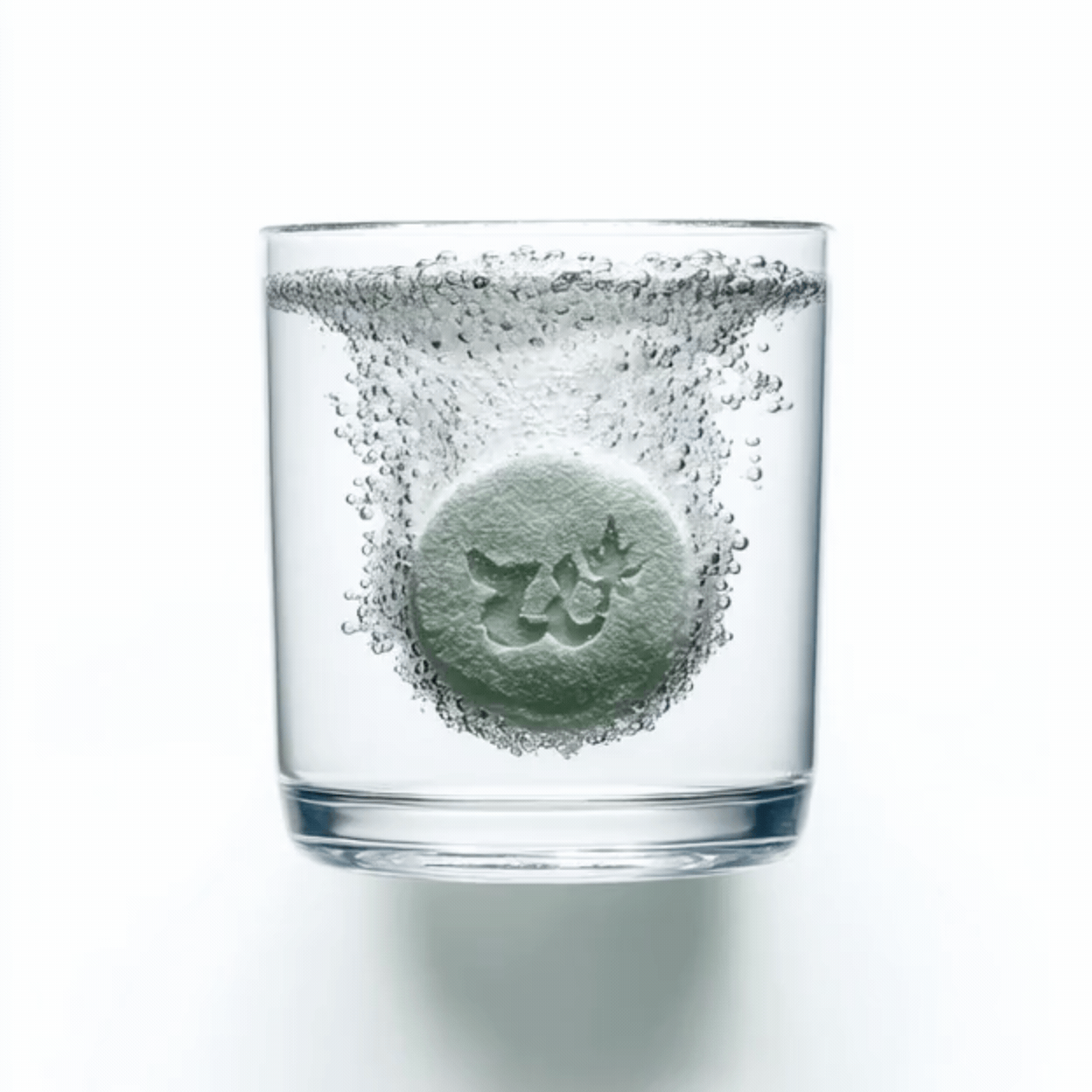 Wnder tablet in water